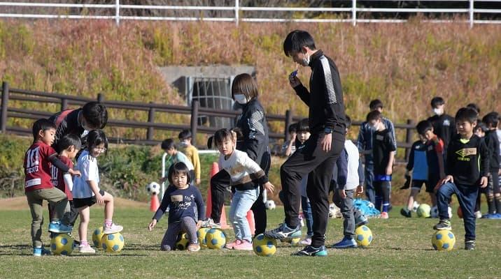 こどもサッカー教室_練習風景1