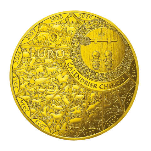50ユーロ金貨（裏面）