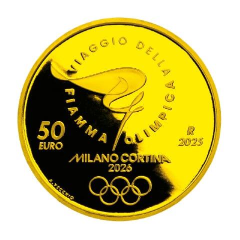 A. 500ユーロ金貨＜フランス＞（裏面）