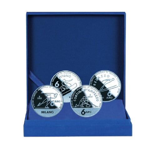  C.6ユーロ銀貨4種セット