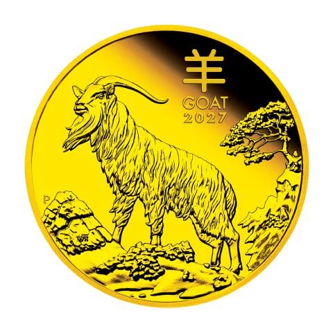 100豪ドル金貨（裏面）
