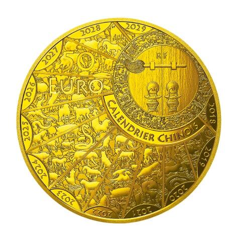 50ユーロ金貨（裏面）