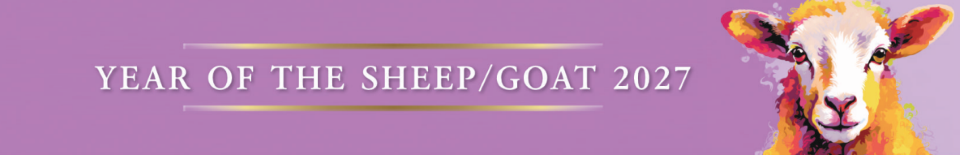 YEAR OF THE SHEEP/GOAT 2027