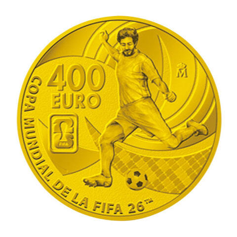 400ユーロ金貨＜スペイン＞（裏面）