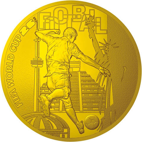 B. 200ユーロ金貨＜フランス＞（表面）