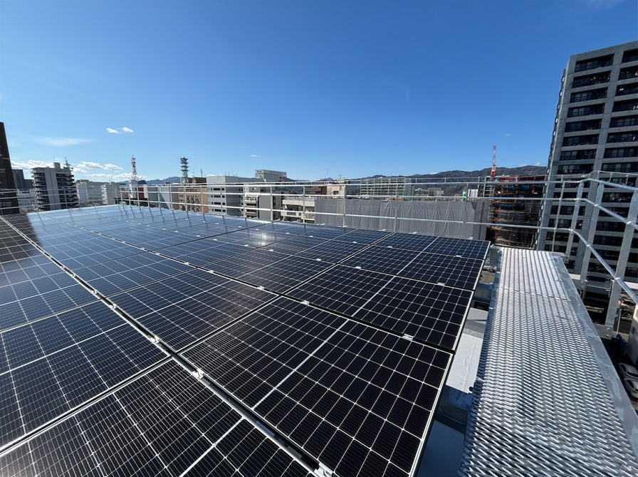 高知商工会館（屋上太陽光発電システム）