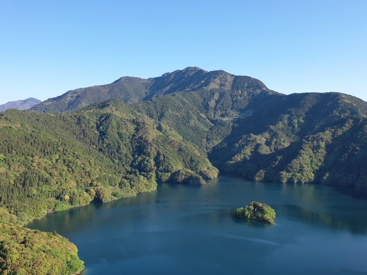早明浦湖
