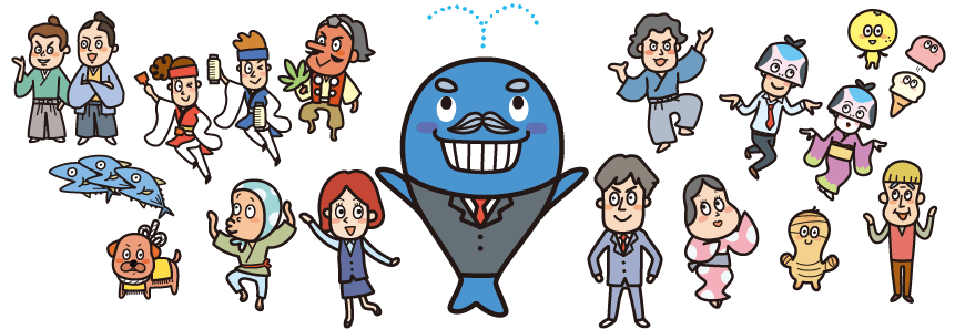 よさこいおきゃく支店 支店長・キャラクター