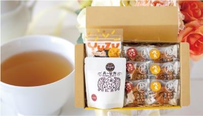 あうんギフト 紅茶とお菓子のセット