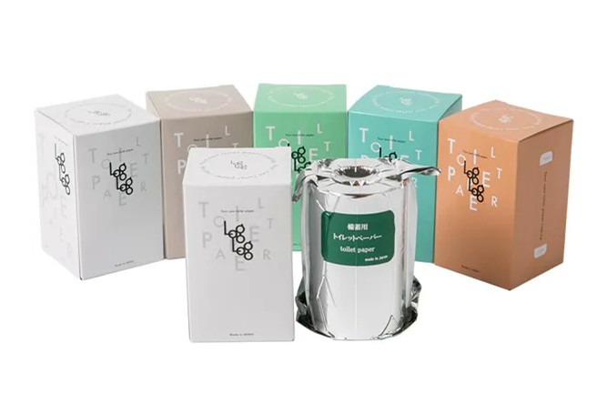 「10年保証 備蓄用トイレットペーパーLogLog」