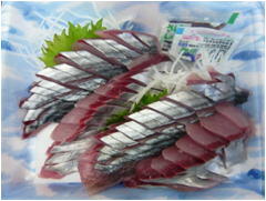 ハガツオのお刺身