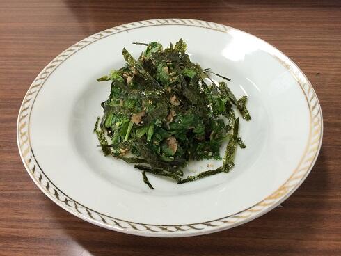 春菊の韓国風サラダ