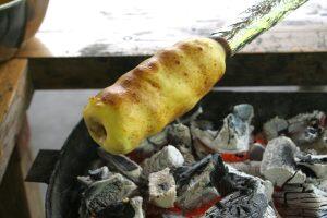 「グリーン・パークほどの」でのバウムクーヘン作り