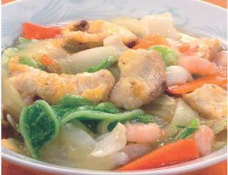 シイラの八宝菜