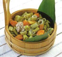 四方竹のポン切り煮