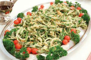 ニラのかき揚げ