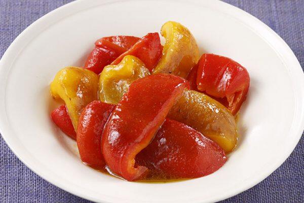 焼きパプリカのカレーマリネ