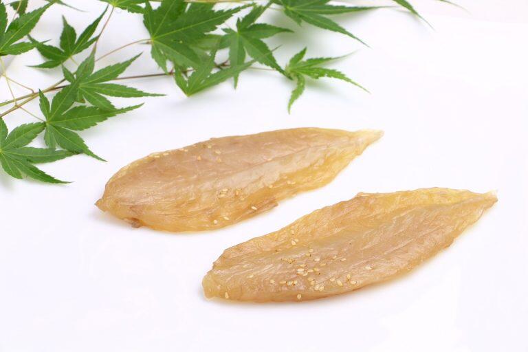 お酒のお供にもぴったりなもっちりふぐ味醂干