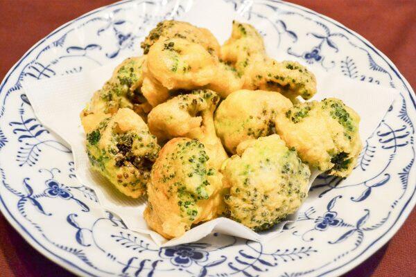 ブロッコリーのフリッター