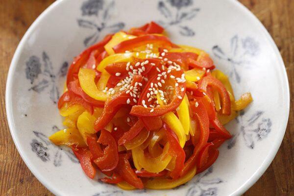 パプリカの塩きんぴら