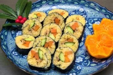 ミカン酢巻き寿司
