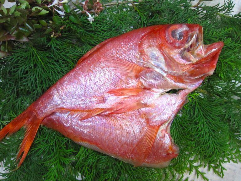 キンメダイ開き