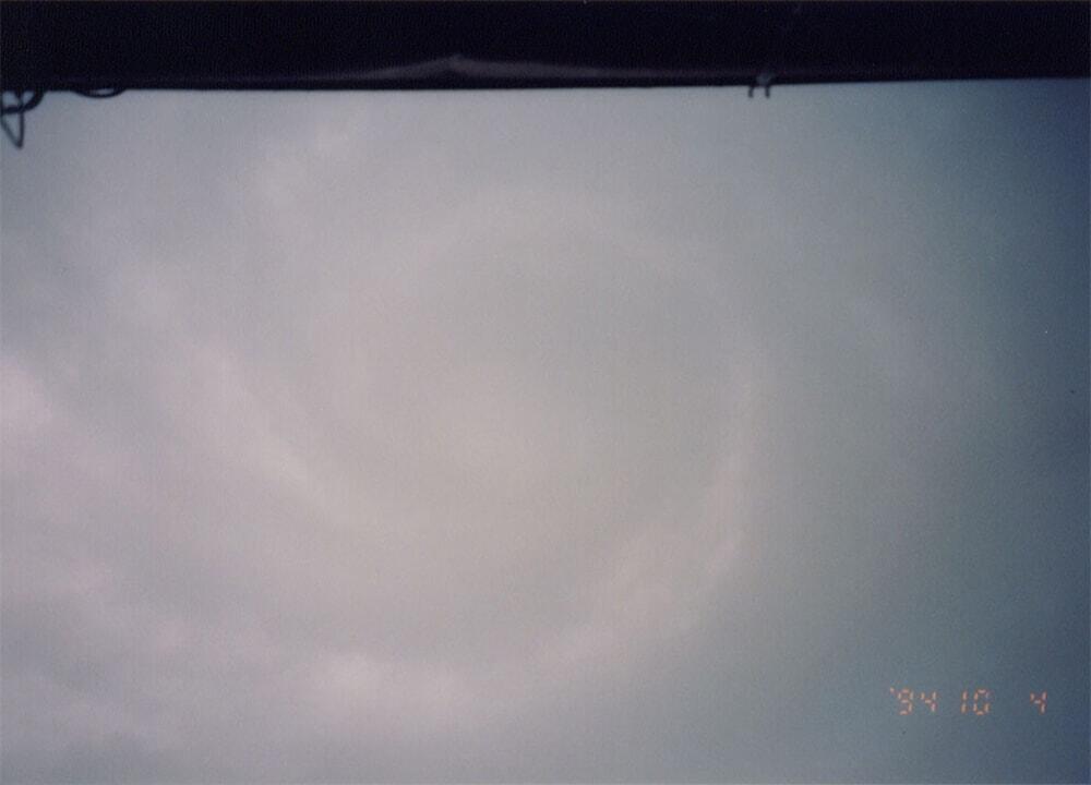 竜巻の目の中から撮った写真/純米大吟醸「豊能梅 龍奏（りゅうそう）」