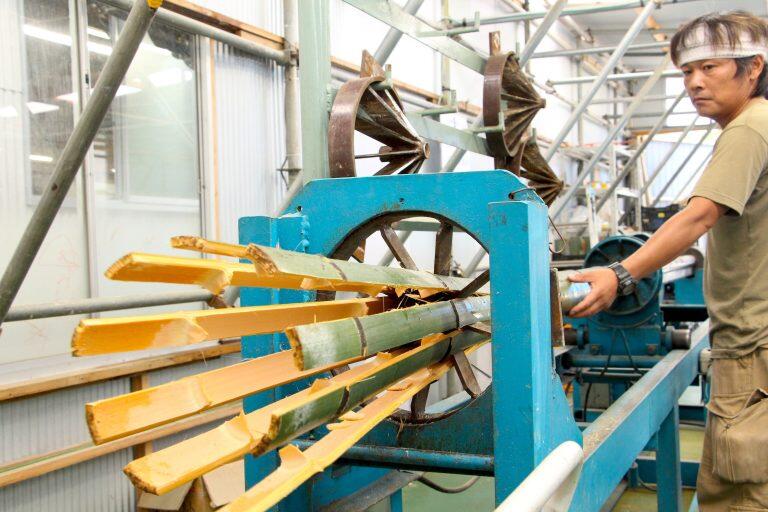 「竹材センター」の代表を務める須藤さん