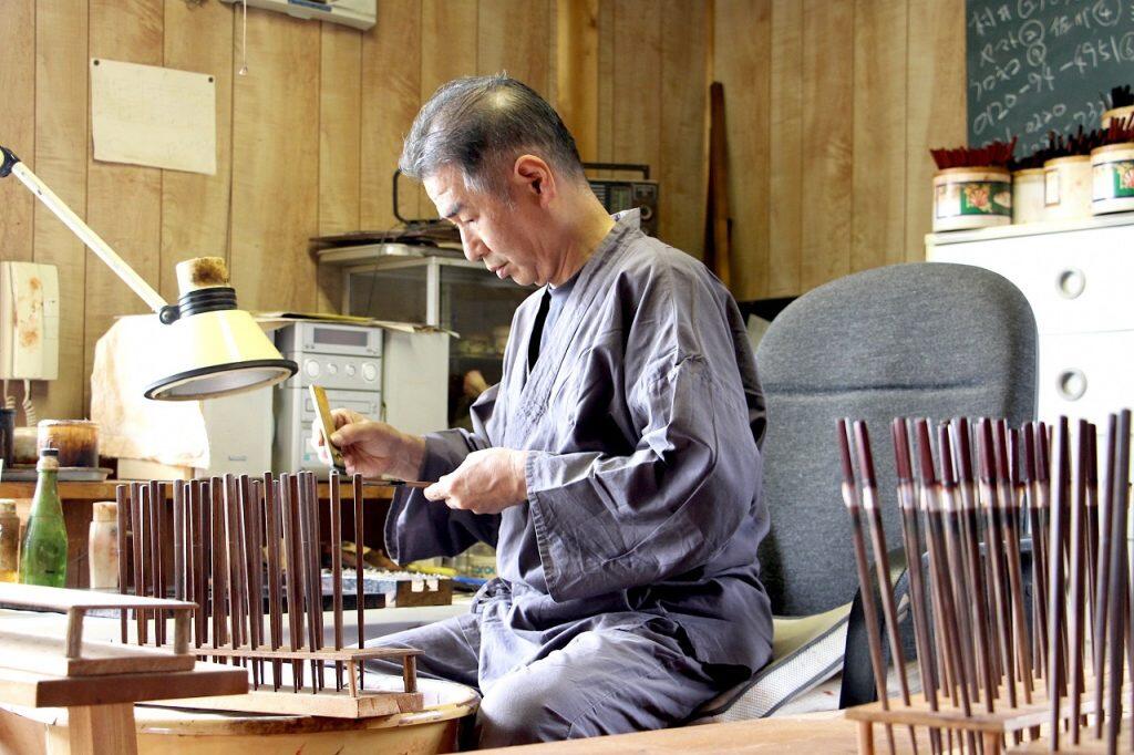 高知市に工房を構える「美禄堂」二代目、池田泰一さん