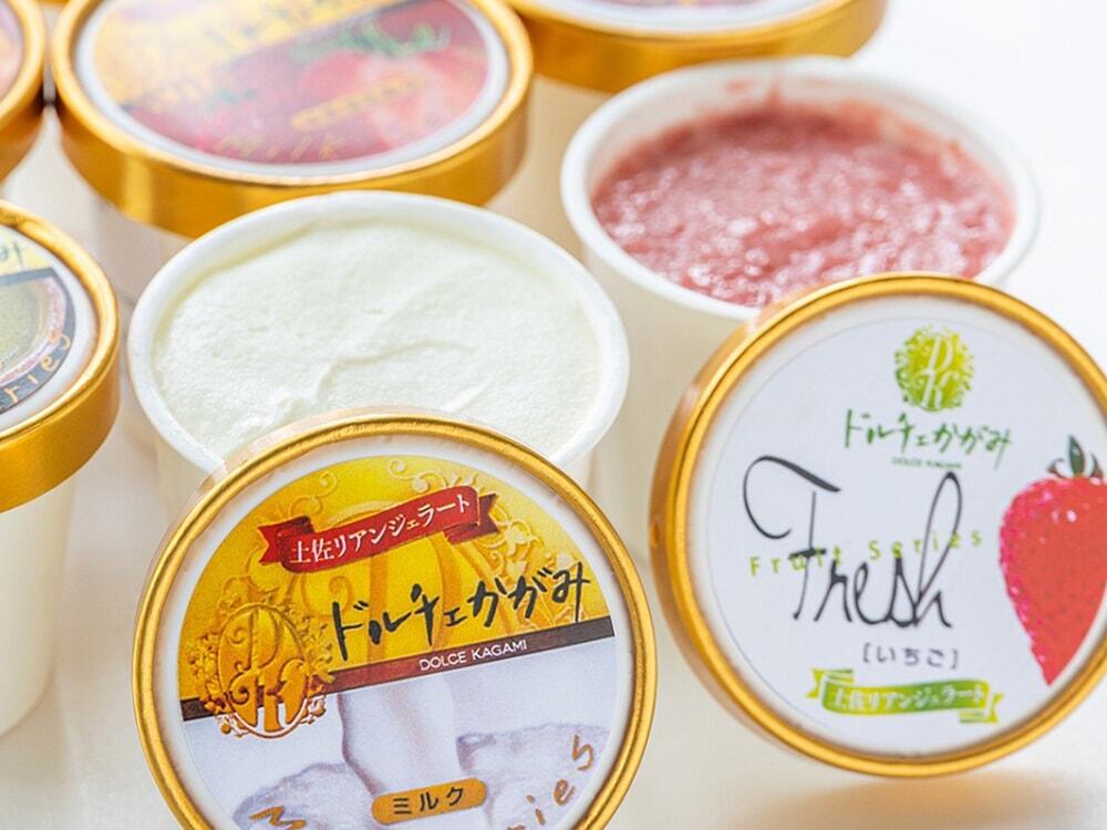 毎朝作りたてを提供し続けるジェラート店「ドルチェかがみ」