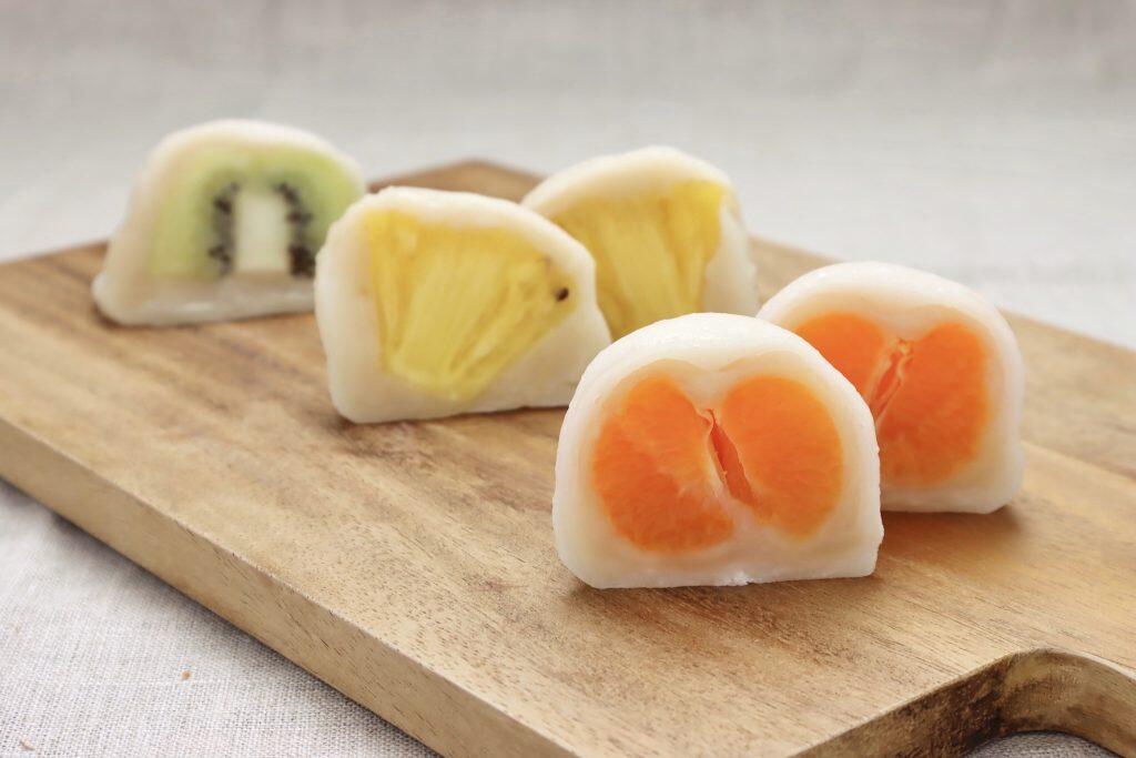 旬の果物を使ったフルーツ大福