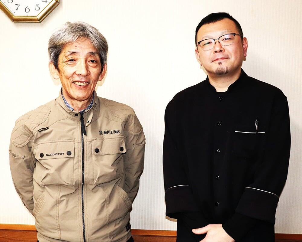 藤川工務店スタッフ・小澤シェフ