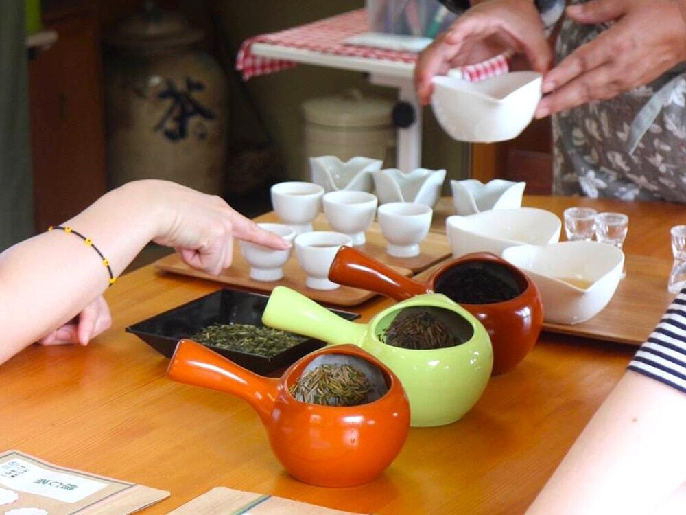 焙煎後の写真/㈱霧山茶園