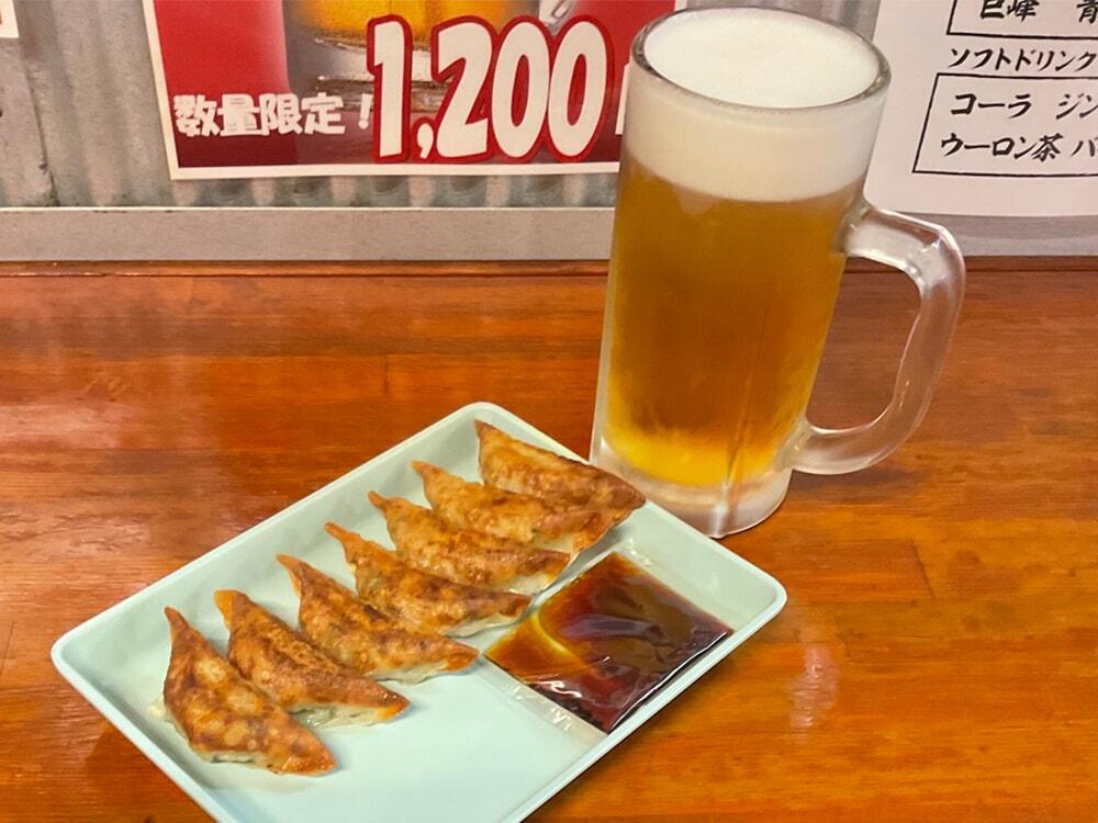 ひろめ市場/屋台餃子/ひろめで安兵衛