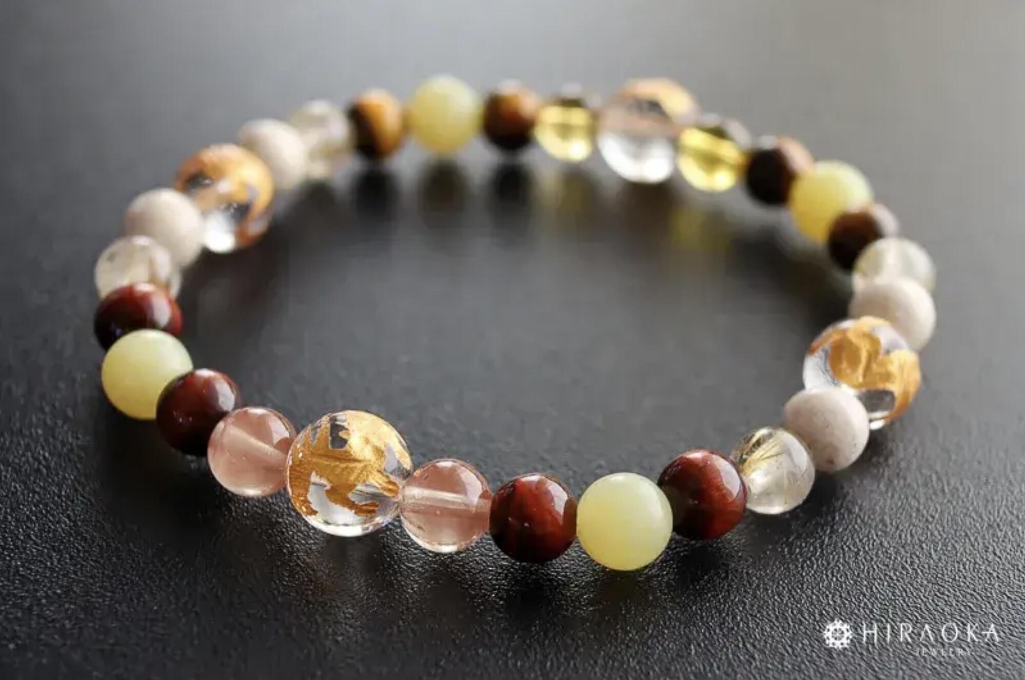 パワーストーンブレスレット例