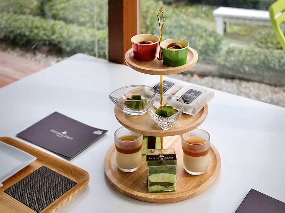 アフタヌーンティーセットの写真/スイーツ工房兼カフェ「池川茶園」