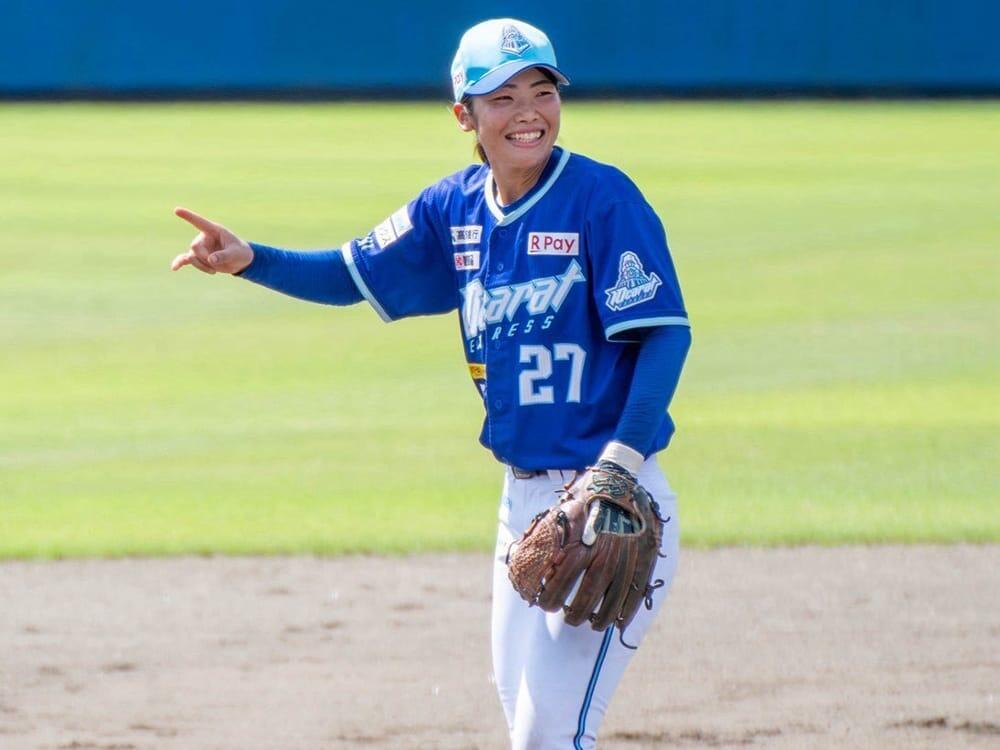 試合中の寺村美波選手