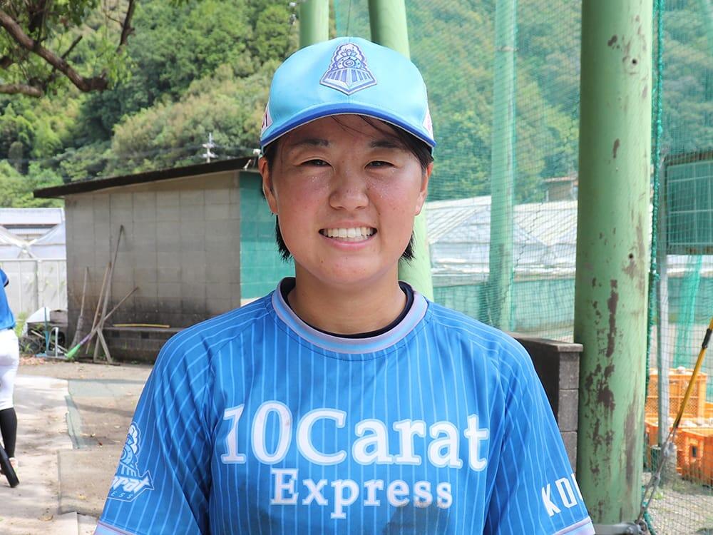 新川礼栄選手