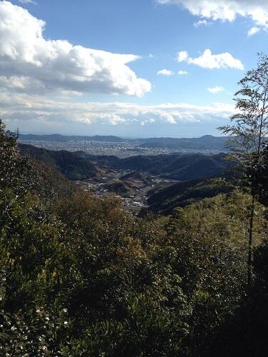 八畳岩からの風景