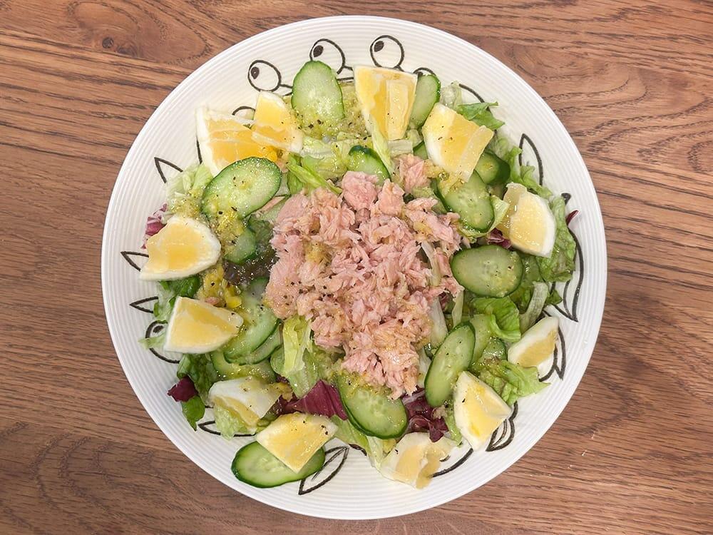 土佐小夏とツナの爽やかサラダ_盛付イメージ