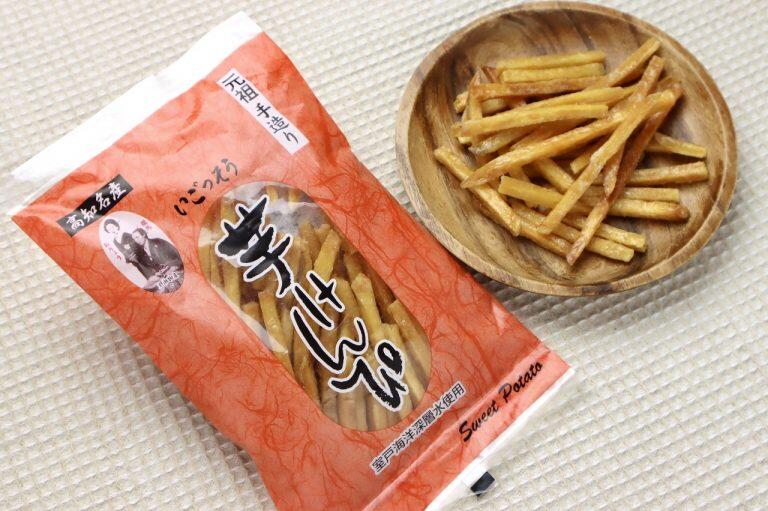 九州産のサツマイモ・黄金千貫(コガネセンガン)を使用した、素朴で優しい甘みと、カリカリポリポリ食感は、食べだしたら止まらない美味しさ
