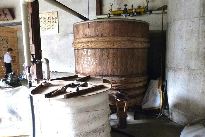 司牡丹酒造の酒蔵見学