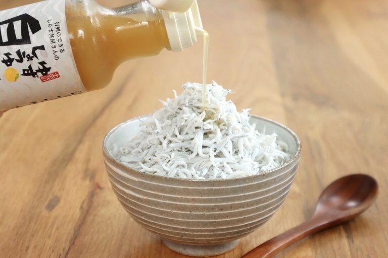 「土佐角弘海産」のふわっふわ釜あげしらす&ゆずしょうゆセット