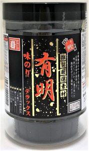 「早摘み」のものを使った味付海苔(味のり)「有明卓上デラックス」