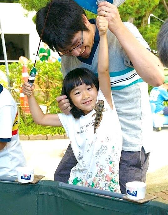 高知で釣れる魚を入れた釣り堀