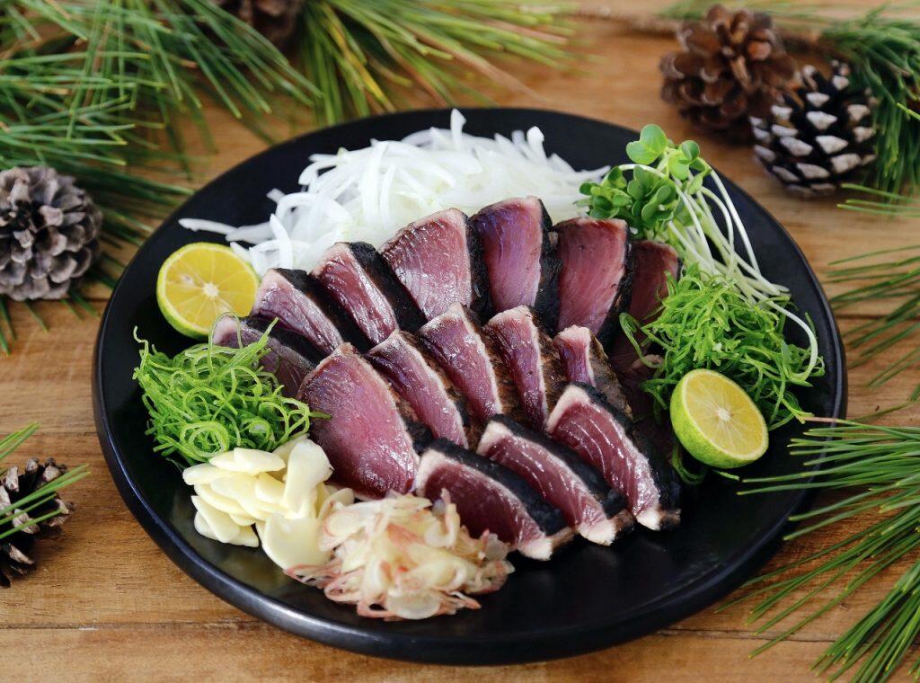 風味豊かな鰹のたたき「松たたき」