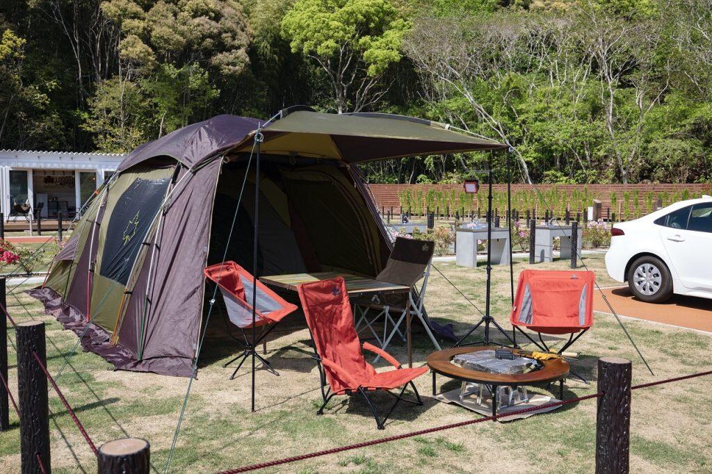 「LOGOS PARK SEASIDE KOCHI SUSAKI」は大人気アウトドアブランドの「LOGOS」と須崎市がコラボし誕生したキャンプ場