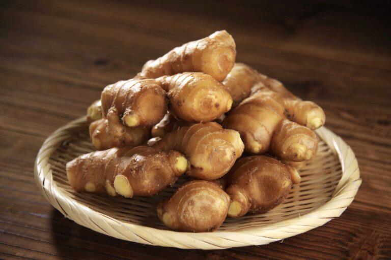 一般的な生姜に比べて変色しにくい