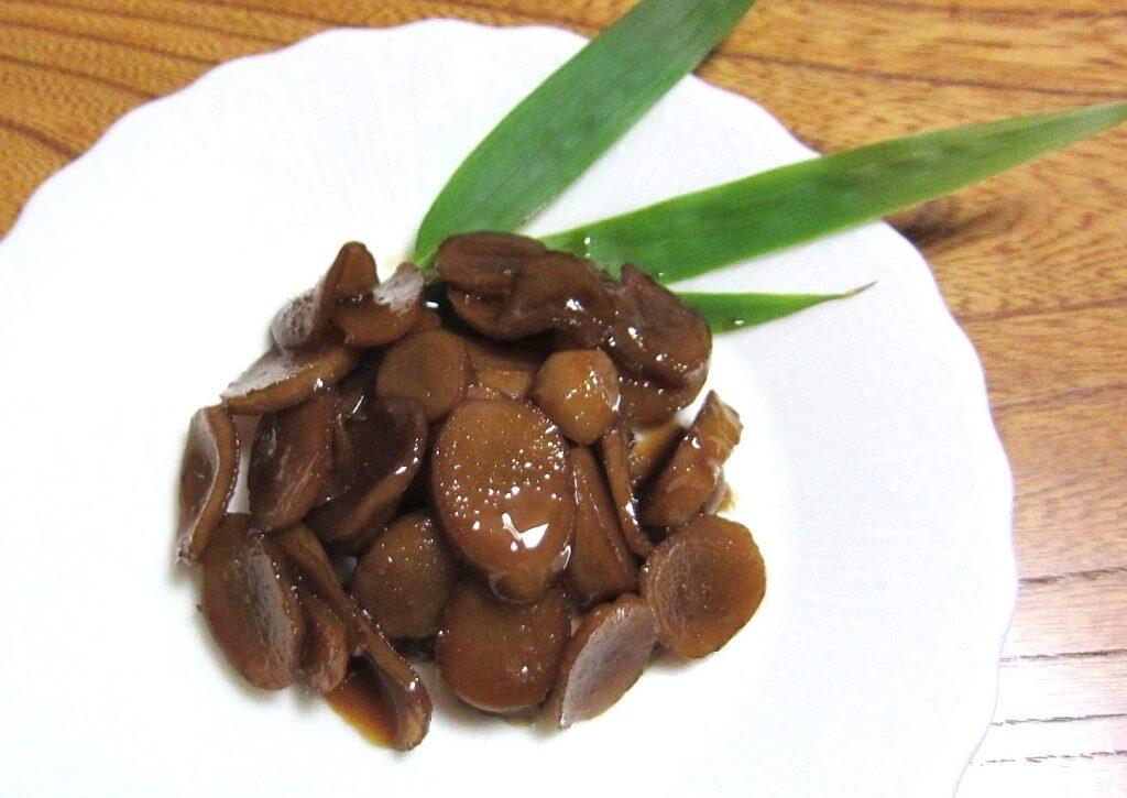 生姜の黒砂糖煮