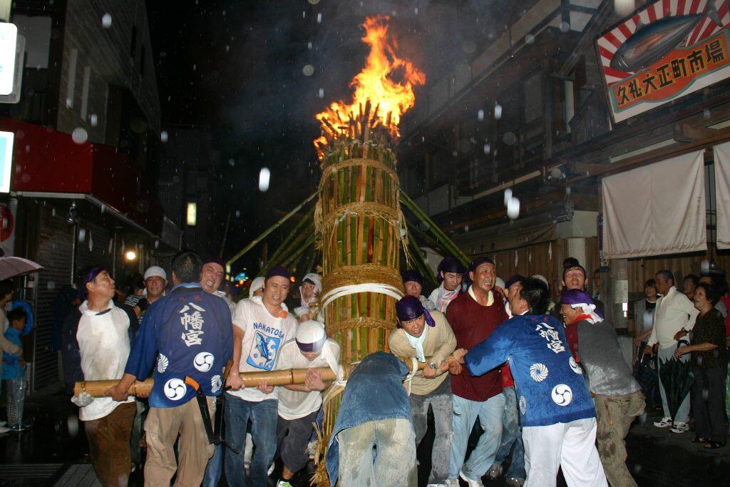 土佐の三大祭りのひとつ「久礼八幡宮大祭」